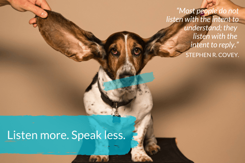 1 Conversation Skills - listen more