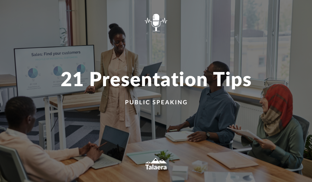 Tips to improve presentation skills - Talaera
